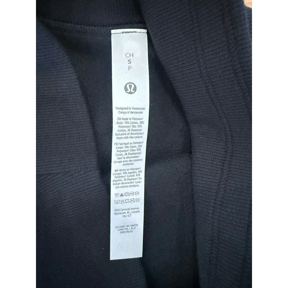 Lululemon‎ Scuba High-Rise Mini Skirt Black LW8AT5S Size S NWT